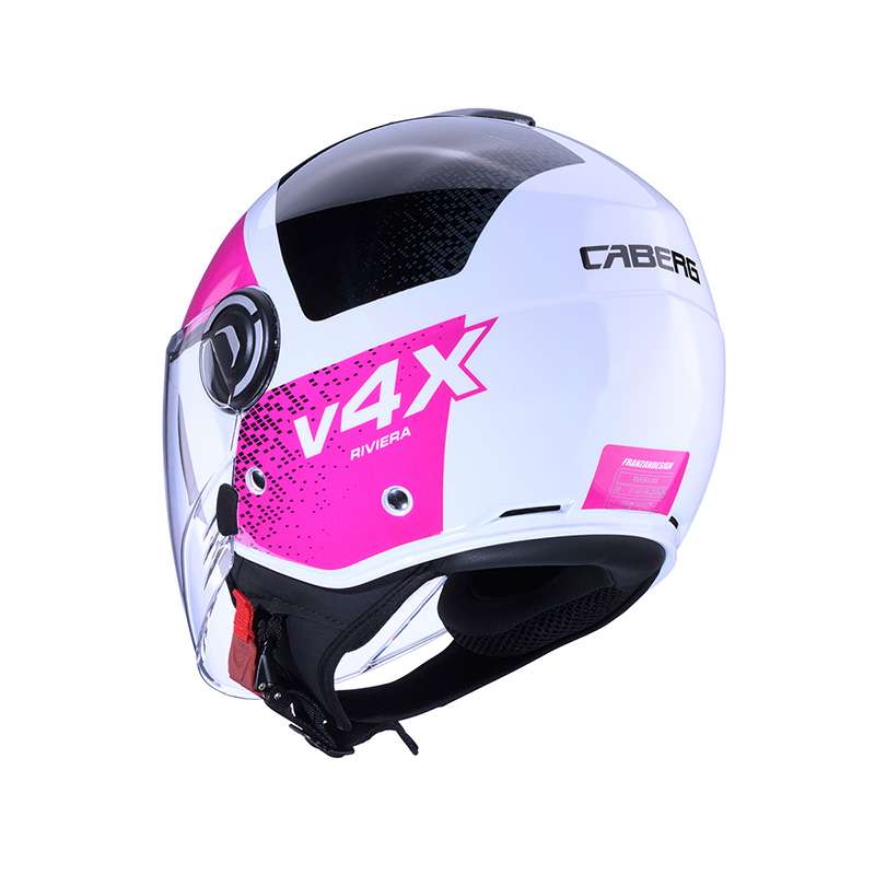 Caberg Riviera V4x Alpha Helmet Fuchsia