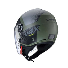 Caberg Riviera V4x Alpha Helmet Green Matt