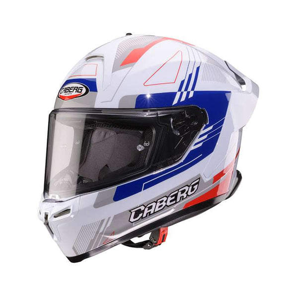 Caberg Roxter Colt Helmet White Red Blue