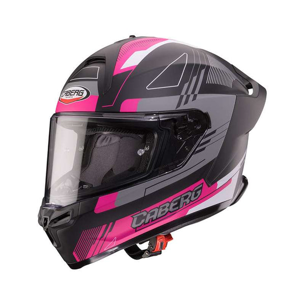 Caberg Roxter Colt Helmet Fuchsia White Matt