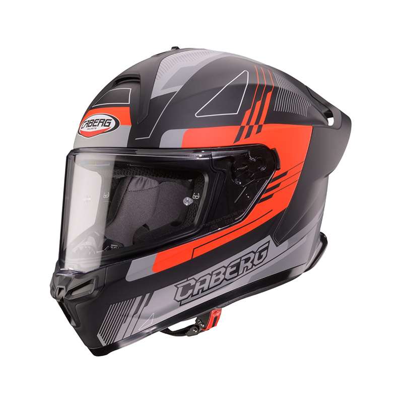 Caberg Roxter Colt Helmet Red Fluo Matt