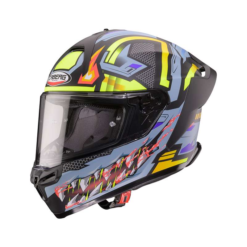 Caberg Roxter Hunter Helmet Grey Yellow Matt