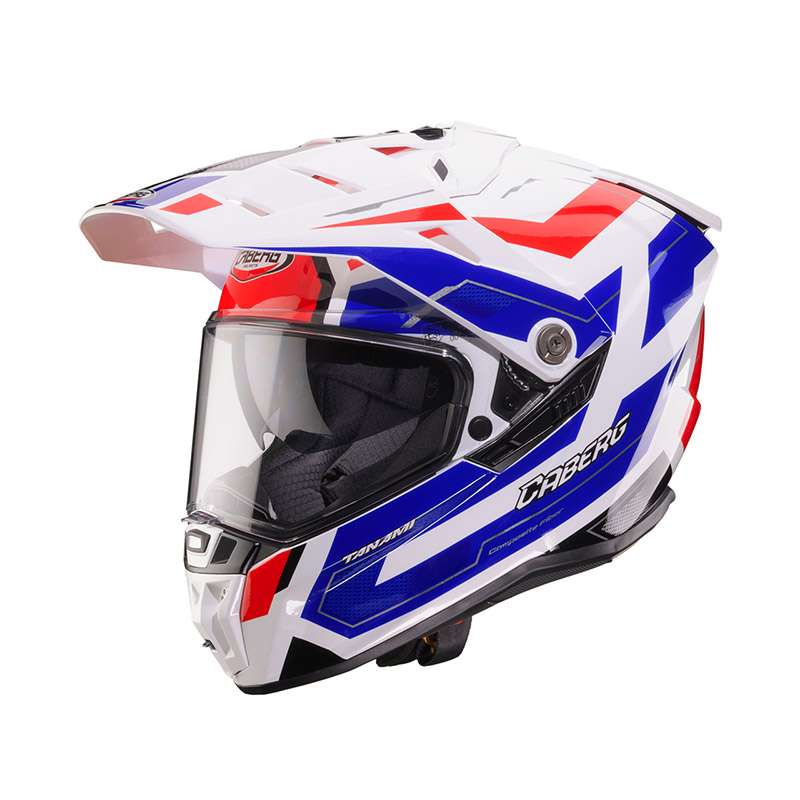 Caberg Tanami Ranger Helmet White Red Blue