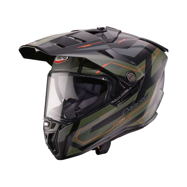 Caberg Tanami Ranger Helmet Green Orange Matt