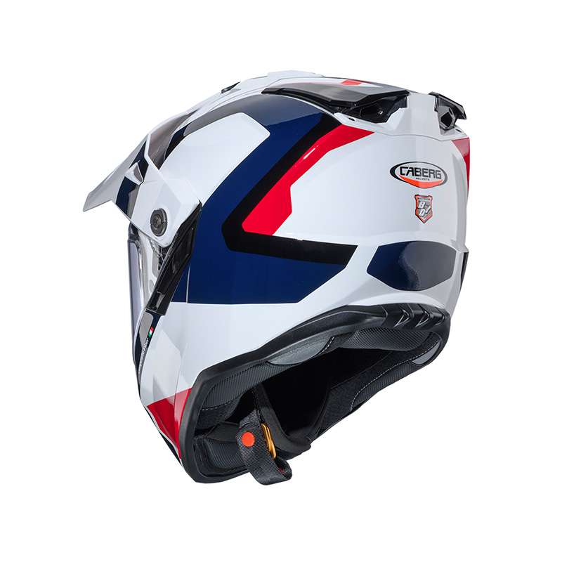Caberg Tanami Scram Helmet White Red Blue
