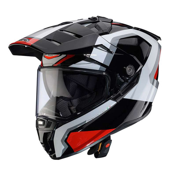 Caberg Tanami Scram Helmet Black Red White