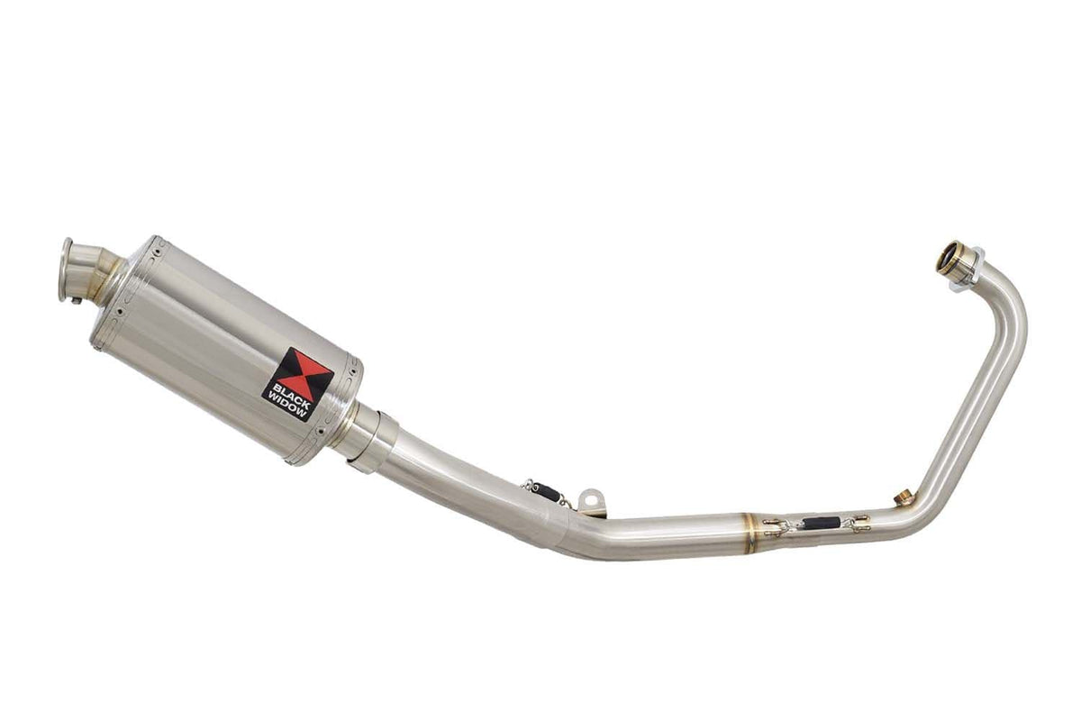 230mm Oval Stainless Silencer High Level Exhaust System for Honda CB125R Neo Sports Cafe 2018-2020