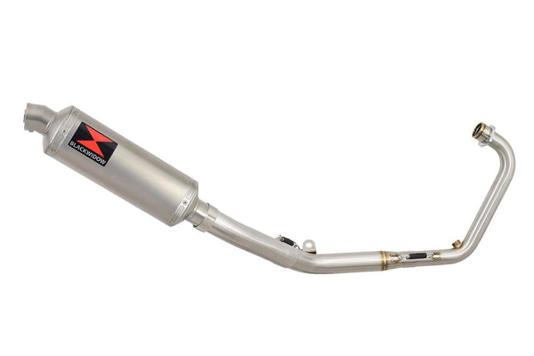 300mm Hexagonal Stainless Silencer High Level Exhaust System for Honda CB125R Neo Sports Cafe 2018-2020