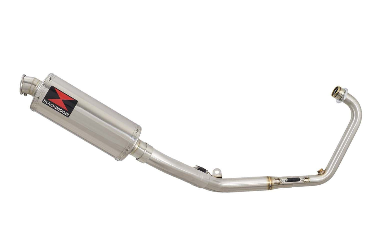 300mm Oval Stainless Silencer High Level Exhaust System for Honda CB125R Neo Sports Cafe 2018-2020