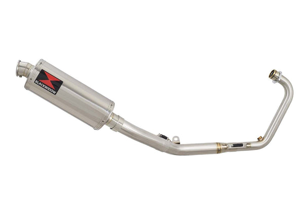300mm Oval Stainless Silencer High Level Exhaust System for Honda CB125R Neo Sports Cafe 2018-2020