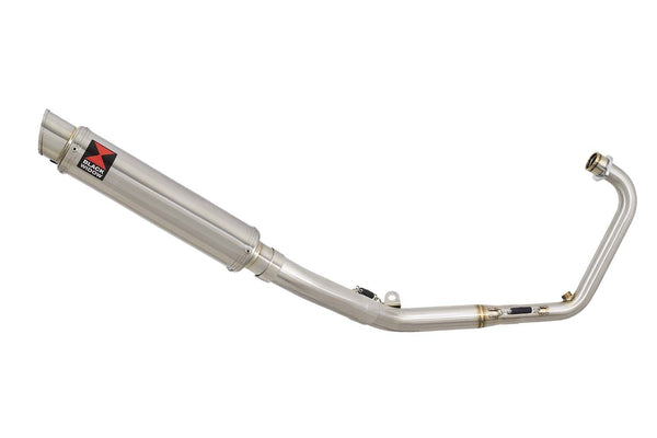 350mm GP Round Stainless Silencer High Level Exhaust System for Honda CB125R Neo Sports Cafe 2018-2020