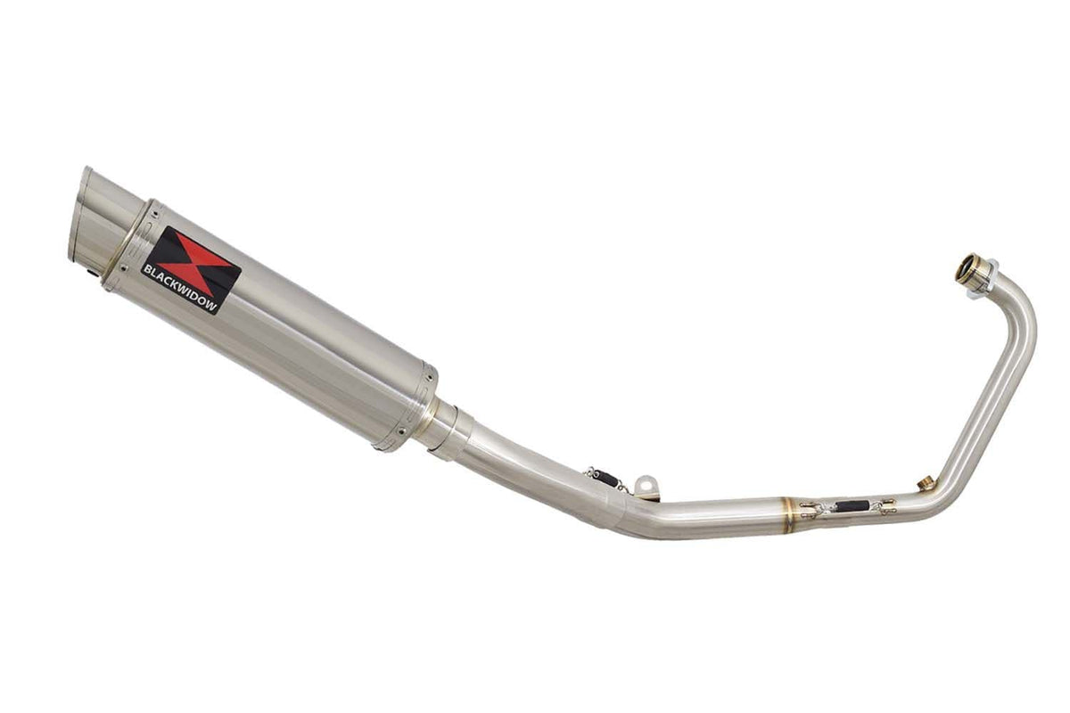 360mm GP Round Stainless Silencer High Level Exhaust System for Honda CB125R Neo Sports Cafe 2018-2020