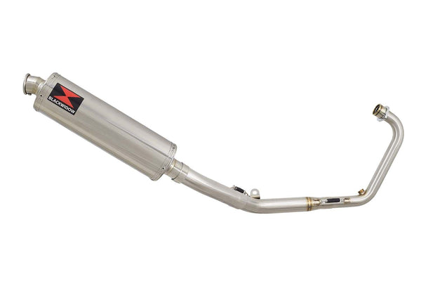 400mm Oval Stainless Silencer High Level Exhaust System for Honda CB125R Neo Sports Cafe 2018-2020