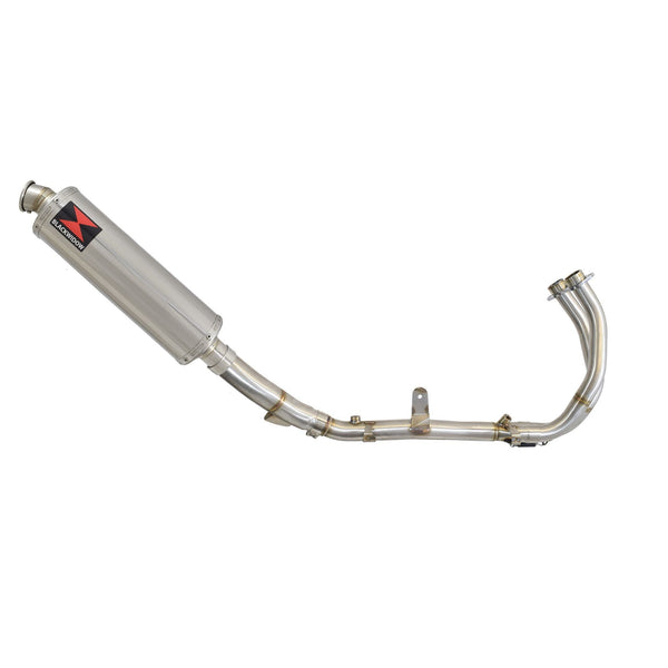 Performance Exhaust System 400mm Round Stainless Silencer for Honda CB500F 2024-2025