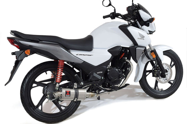 230mm Oval Stainless Steel Silencer Exhaust System for Honda CB125F 2021-2024