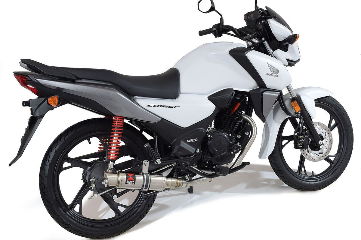 230mm Round Stainless Steel Silencer Exhaust System for Honda CB125F 2021-2024