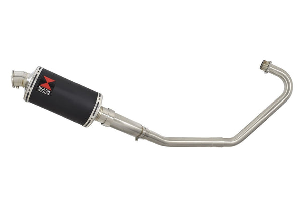 230mm Oval Black Stainless Silencer Exhaust System for Honda CB125F 2015-2020