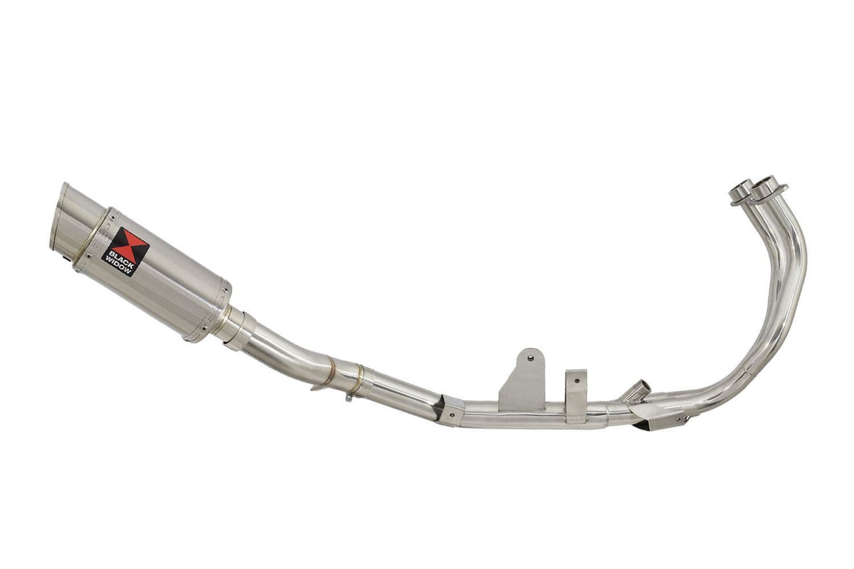 200mm Round Stainless Silencer Performance De-Cat Exhaust System for Honda CB500F 2013-2015