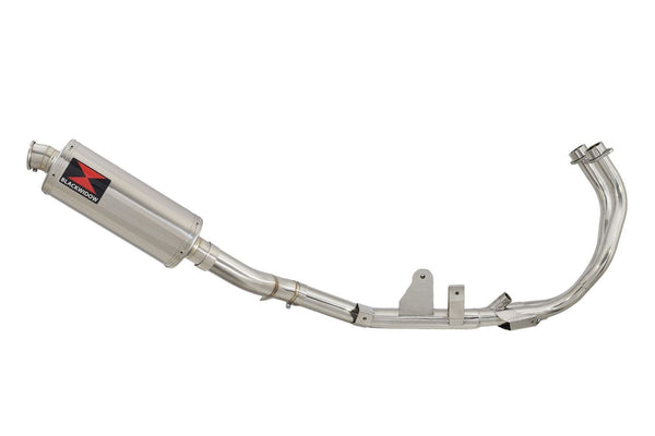300mm Round Stainless Silencer Performance De-Cat Exhaust System for Honda CB500F 2013-2015