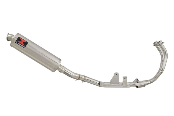 400mm Oval Stainless Silencer Performance De-Cat Exhaust System for Honda CB500F 2013-2015