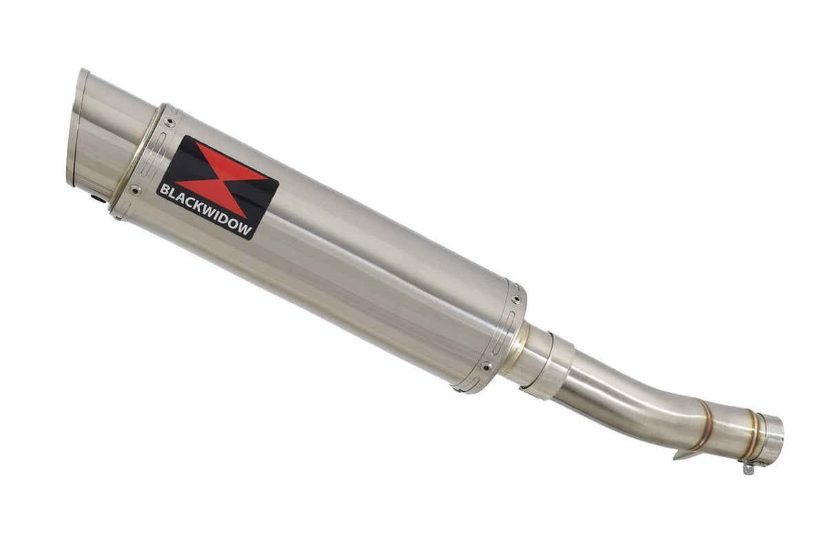 Exhaust Link Pipe & 360mm GP Round Stainless Silencer for Honda CB500F 2016-2019