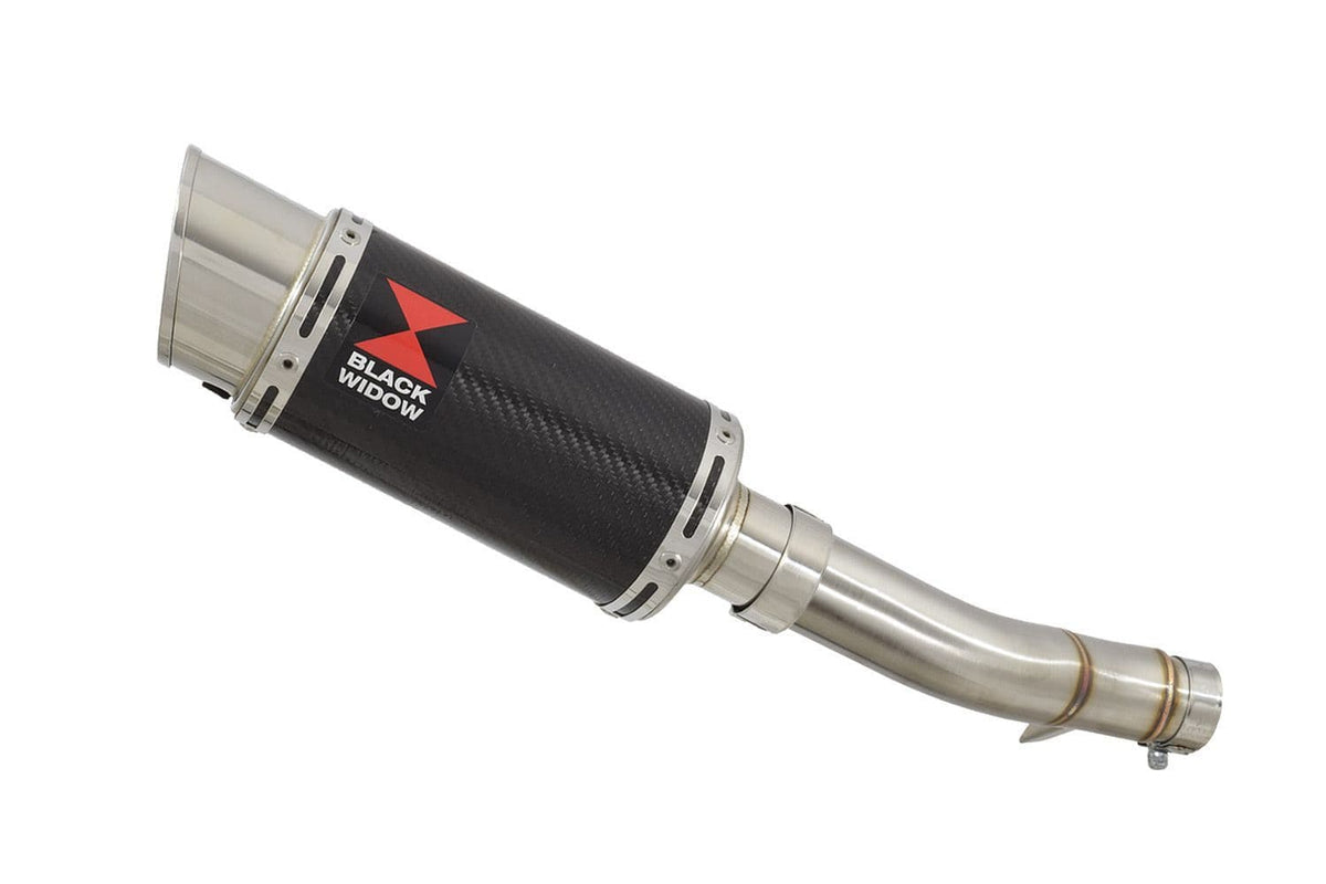 Exhaust Silencer 200mm Round GP Carbon for Honda CB500X 2020-2025