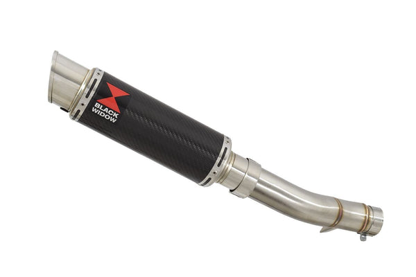 Exhaust Silencer Round GP Carbon for Honda CB500X 2020-2025