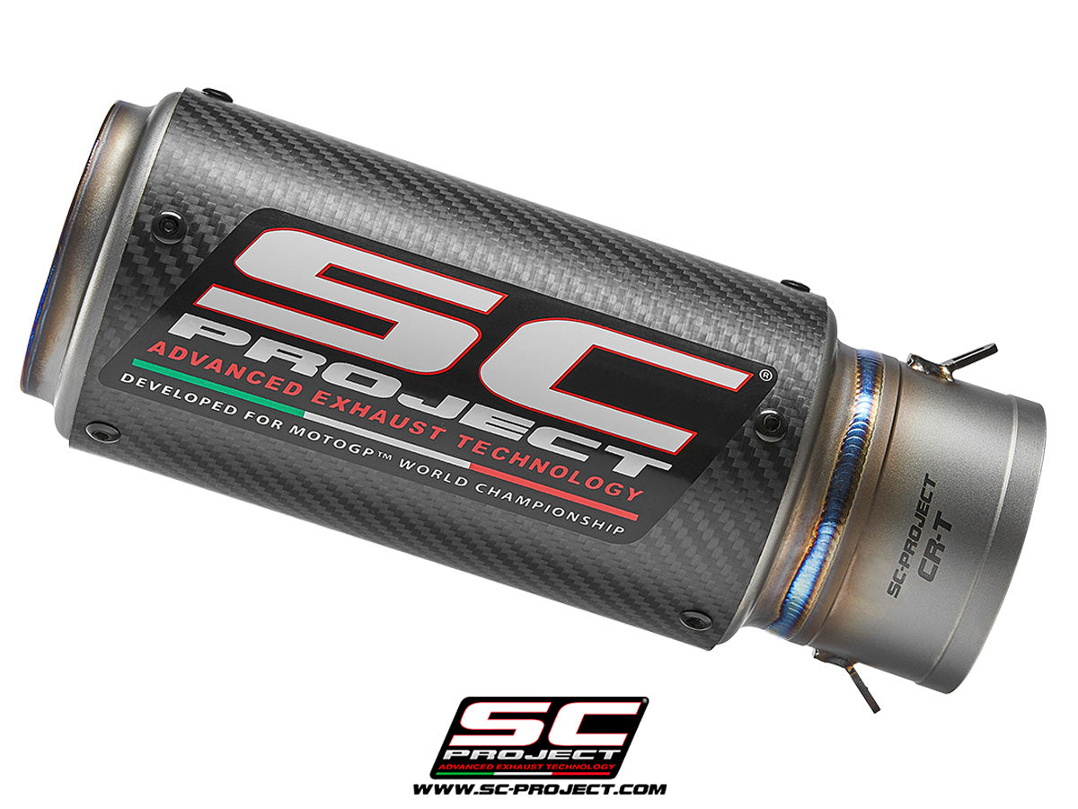 SC Project CR-T Slip-On Exhaust for Kawasaki Z1000 2017-20
