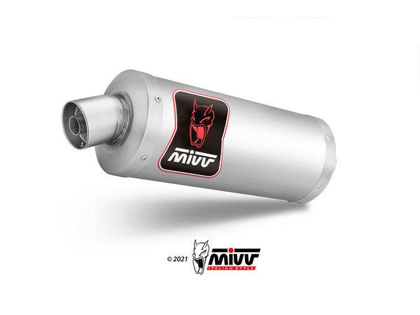 Mivv Dakar Slip-On Exhaust for Triumph Tiger 1200 2021-22