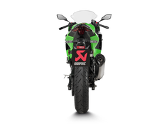 Akrapovic Titanium Slip-On Exhaust for Kawasaki Ninja 500