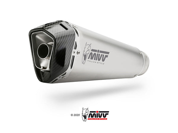 Mivv Delta Race Slip-On Exhaust for Benelli TRK 502