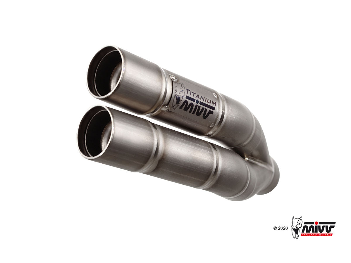 Mivv Double Gun Slip-On Exhaust for Kawasaki Z900 2020-22