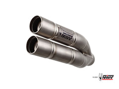Mivv Double Gun Slip-On Exhaust for Kawasaki Z900 2020-22