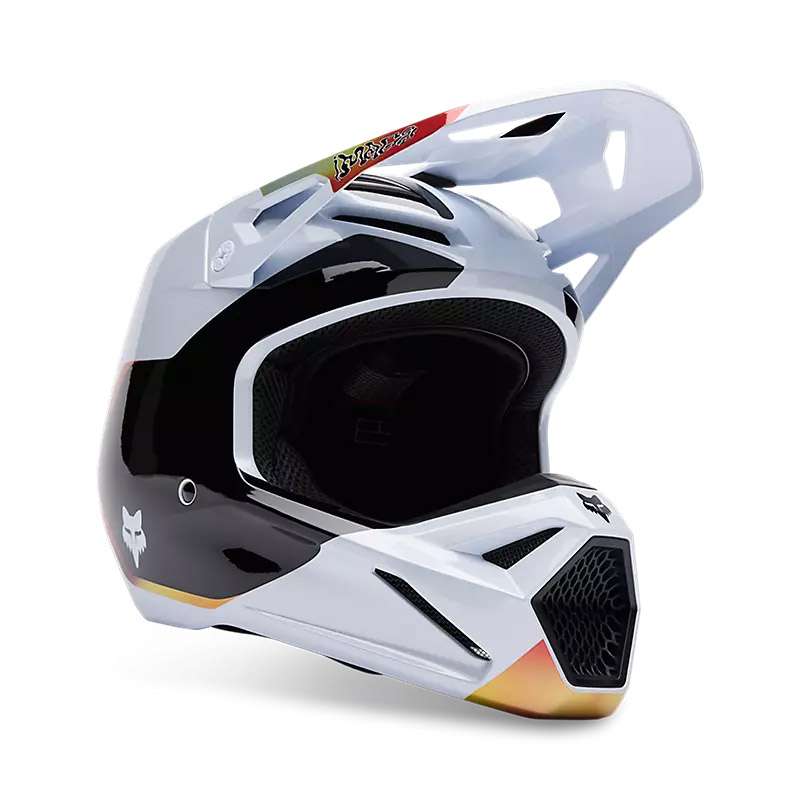 Fox V1 Hello Future Helmet White