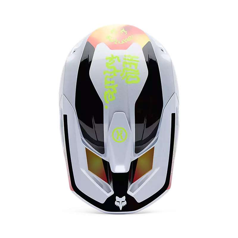 Fox V1 Hello Future Helmet White