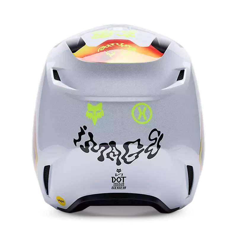 Fox V1 Hello Future Helmet White