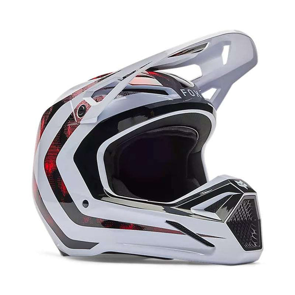 Fox V1 Kairos Helmet White Red