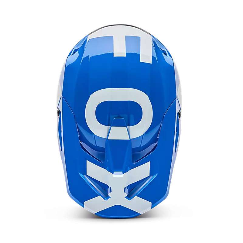 Fox V1 Shield Helmet Blue