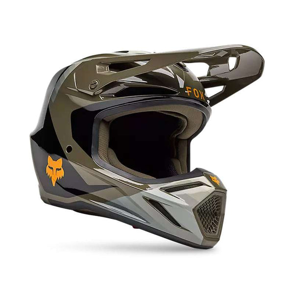 Fox V3 Fade Helmet Brown Black
