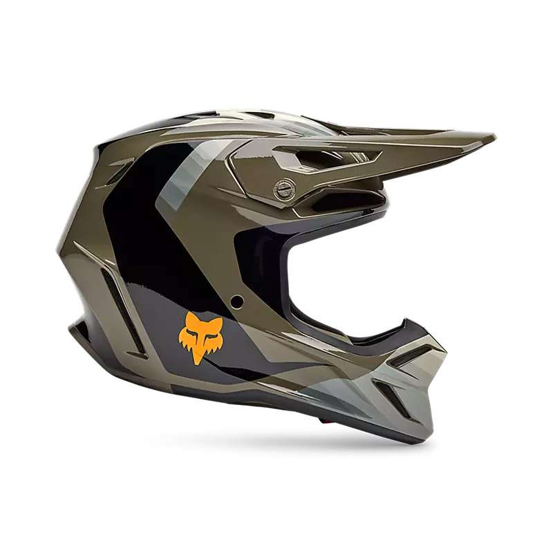 Fox V3 Fade Helmet Brown Black