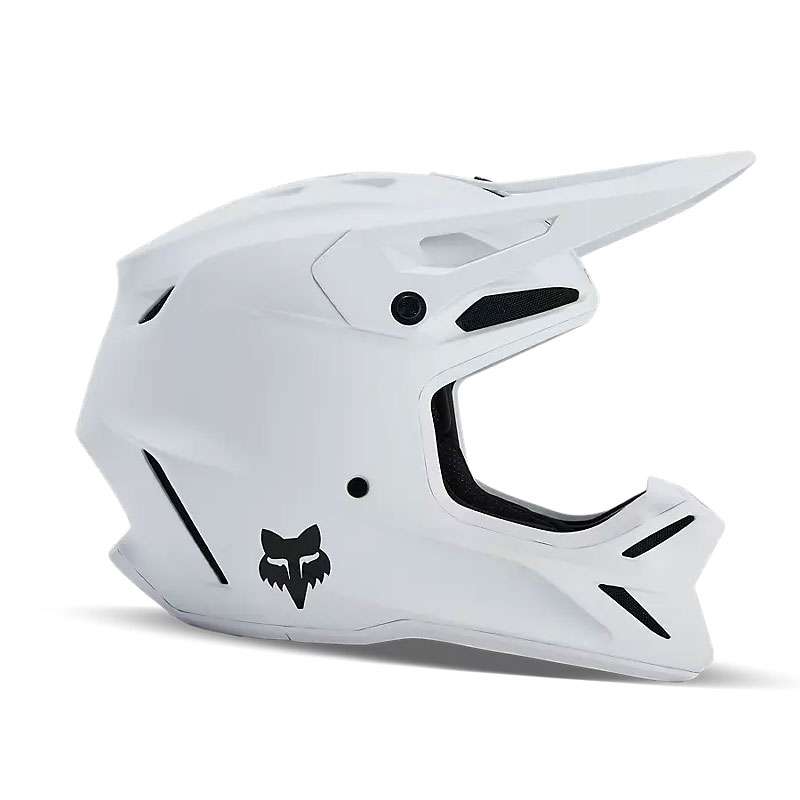 Fox V3 Helmet White Matt