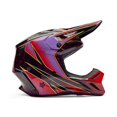 Fox V3 Rs Canvas Helmet Red