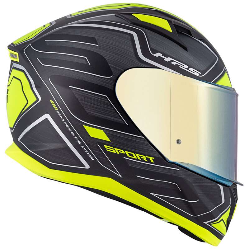 Givi 50.6 Sport Deep Helmet Titanium Yellow