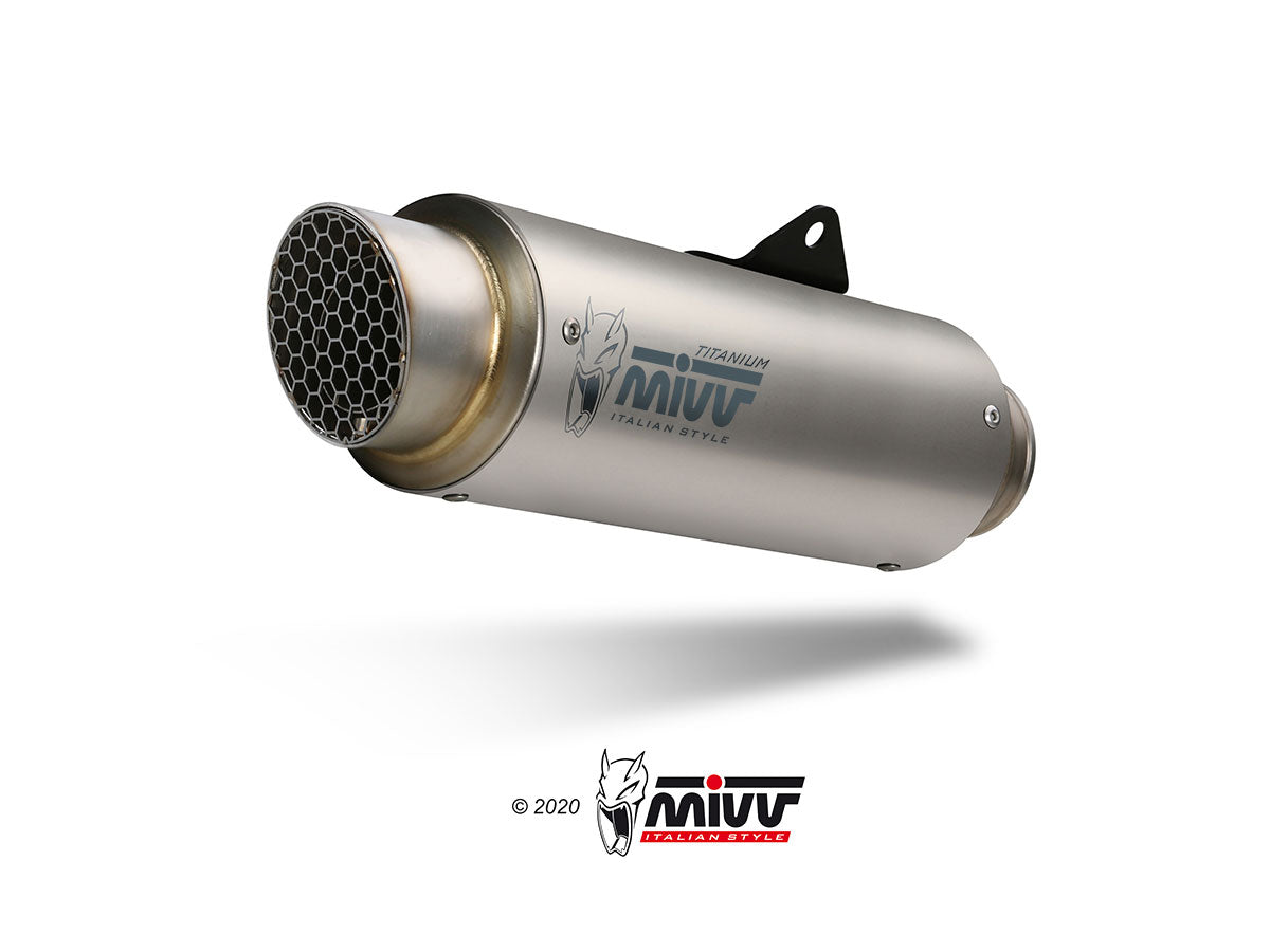 Mivv GP Pro Slip-On Exhaust for Kawasaki Z900 2020-22