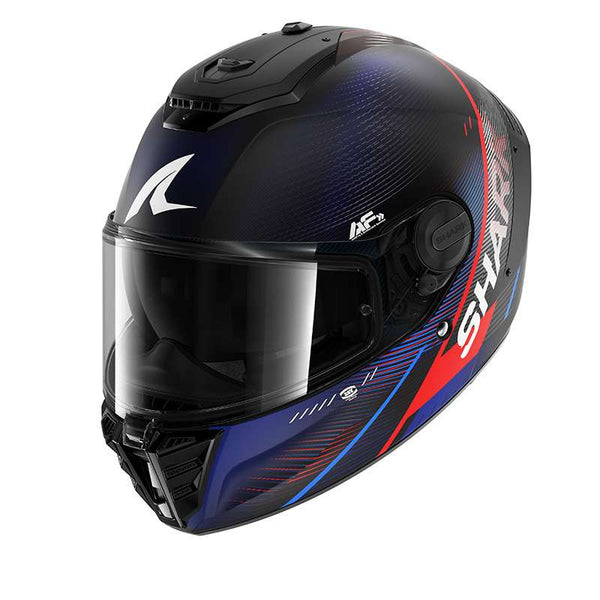 Shark Spartan Rs Speed-tech Mat Helmet Blue Red