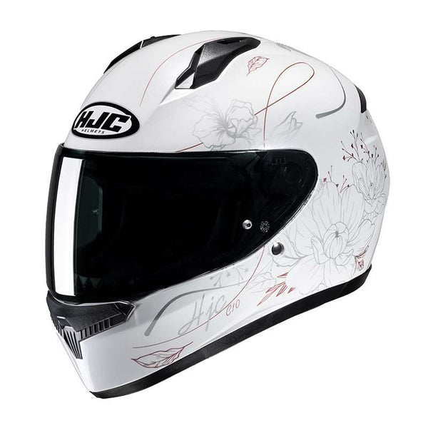 Hjc C10 Epik Helmet White Pink