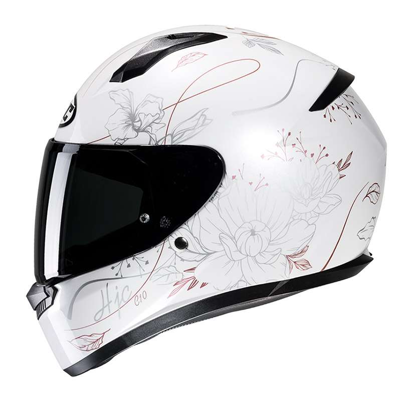 Hjc C10 Epik Helmet White Pink