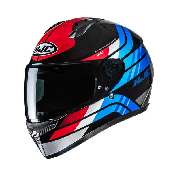 Hjc C10 Hiper Helmet Blue Red