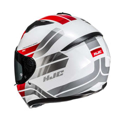 Hjc C10 Hiper Helmet White Red