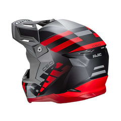 Hjc C50 Mirage Helmet Grey Red Matt
